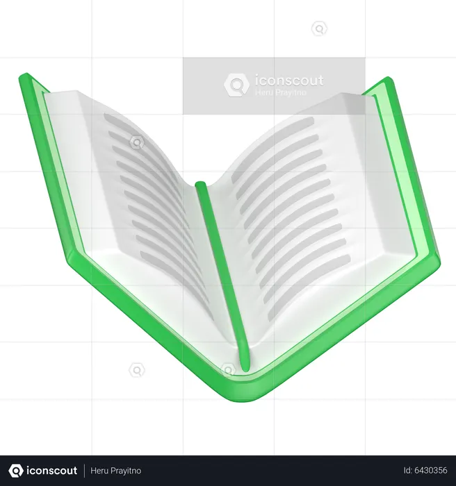 Al Quran Book Read  3D Icon