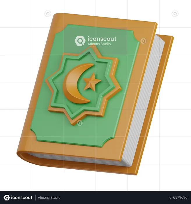 Al-Quran-Buch  3D Icon