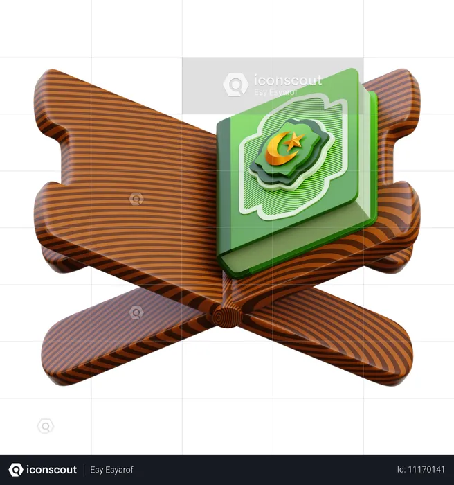 Livre du Coran  3D Icon