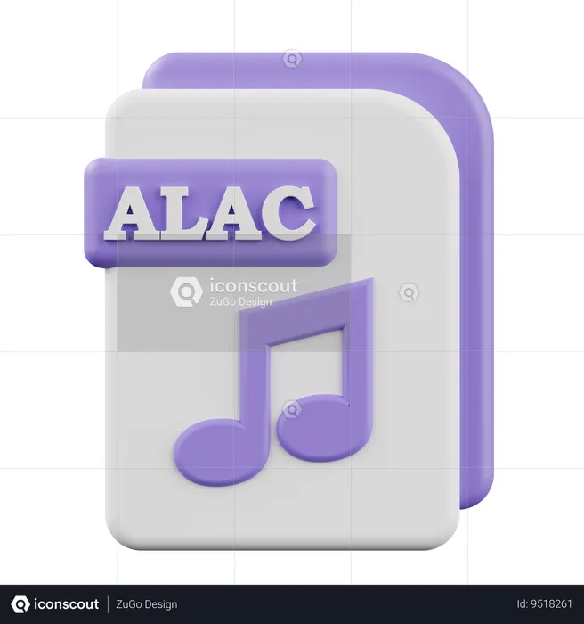 ALAC  3D Icon