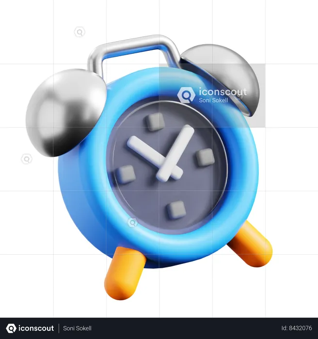 Alarm  3D Icon