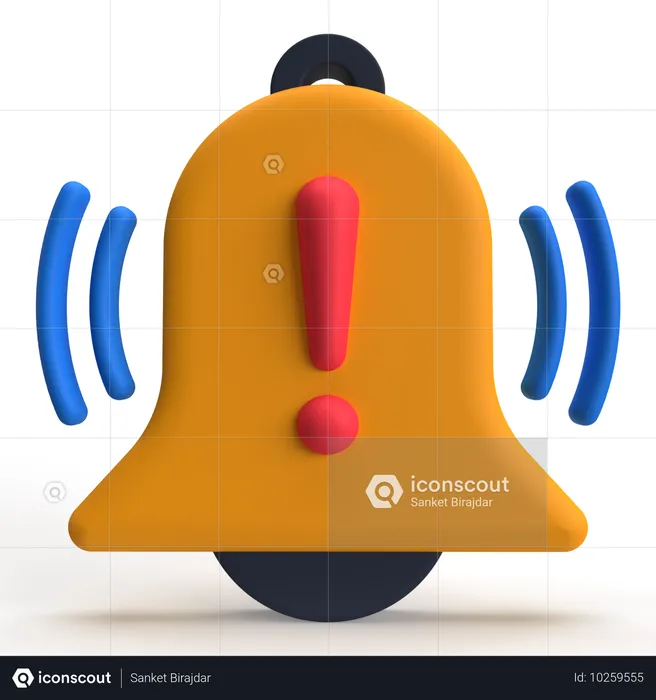 Alarm  3D Icon