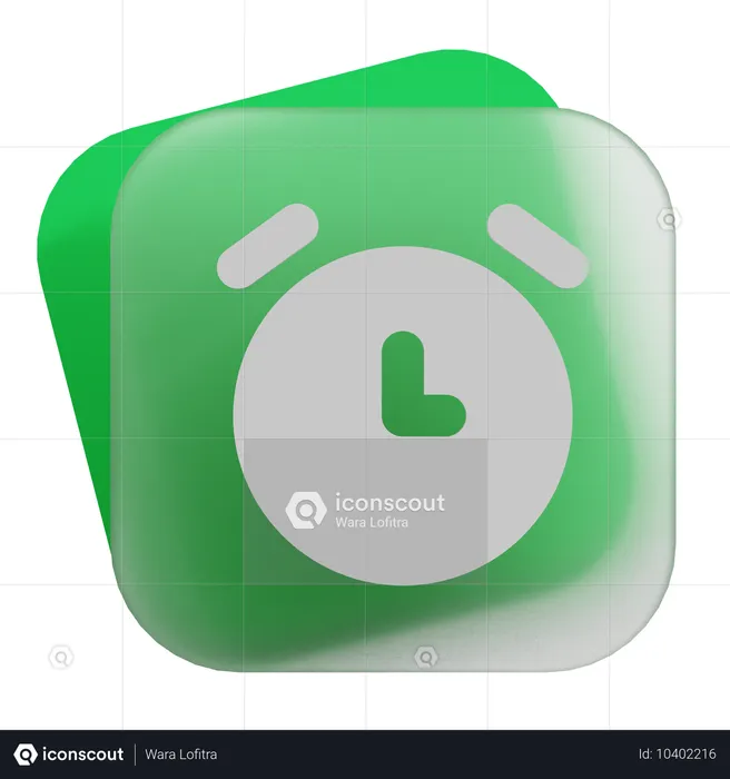 Alarm  3D Icon