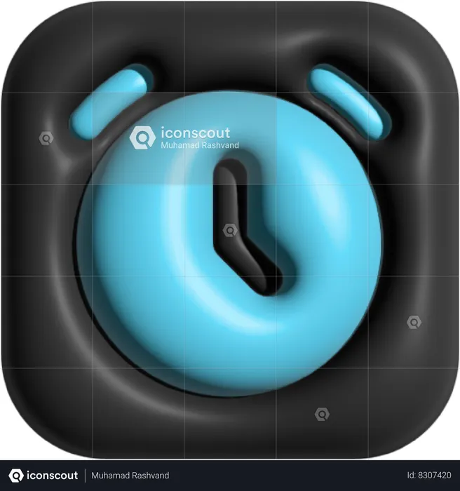 Alarm  3D Icon