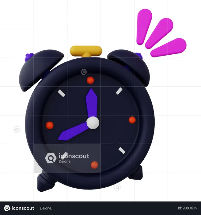 Alarm  3D Icon