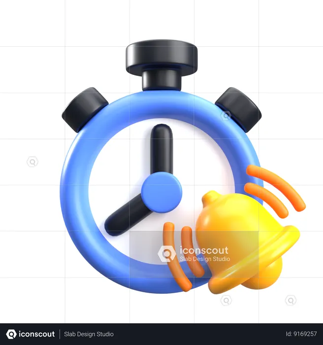 Alarm  3D Icon