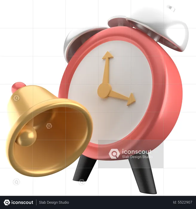 Alarm  3D Icon