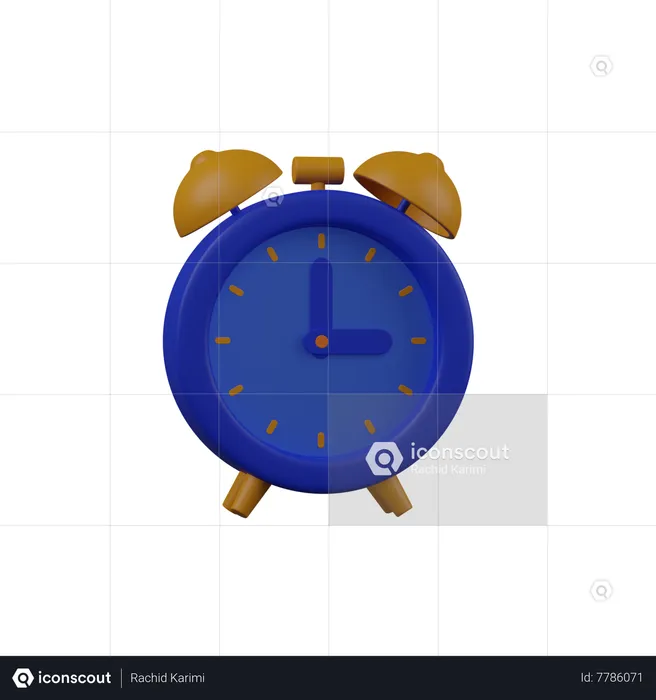 Alarm  3D Icon