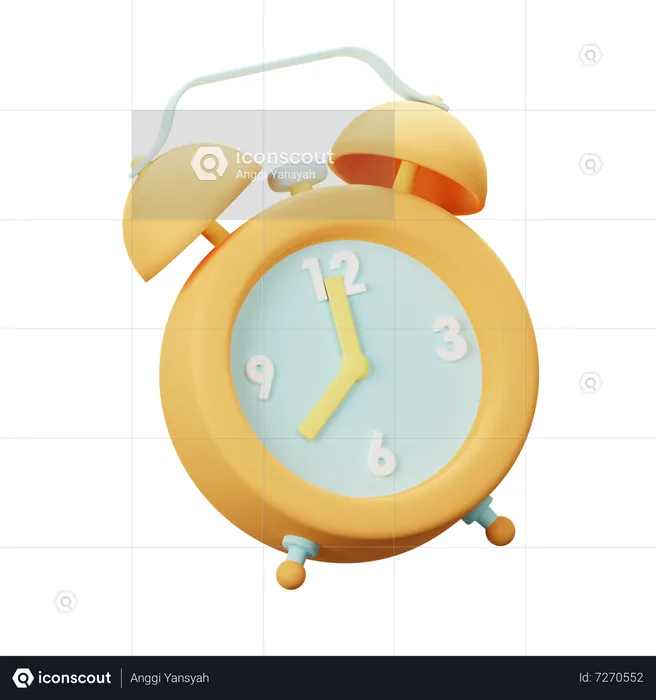 Alarm  3D Icon