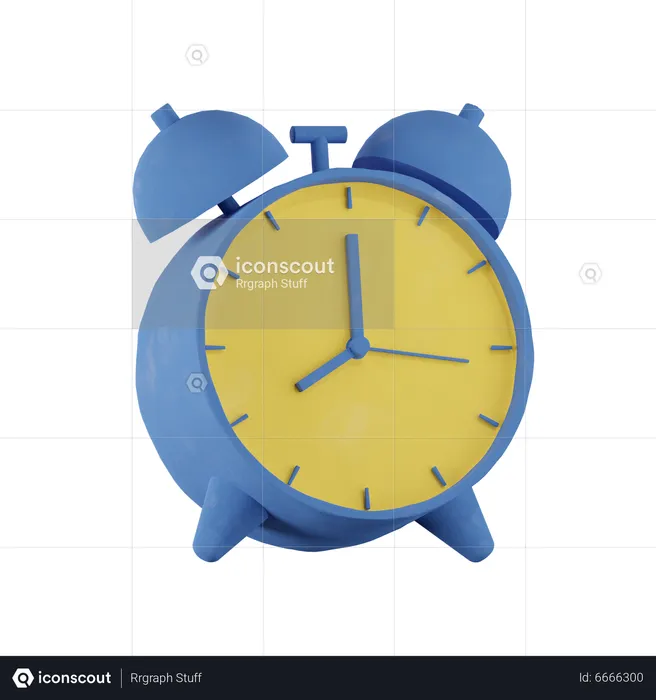 Alarm Clock  3D Icon