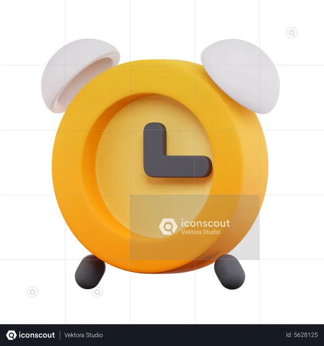 Alarm Clock  3D Icon