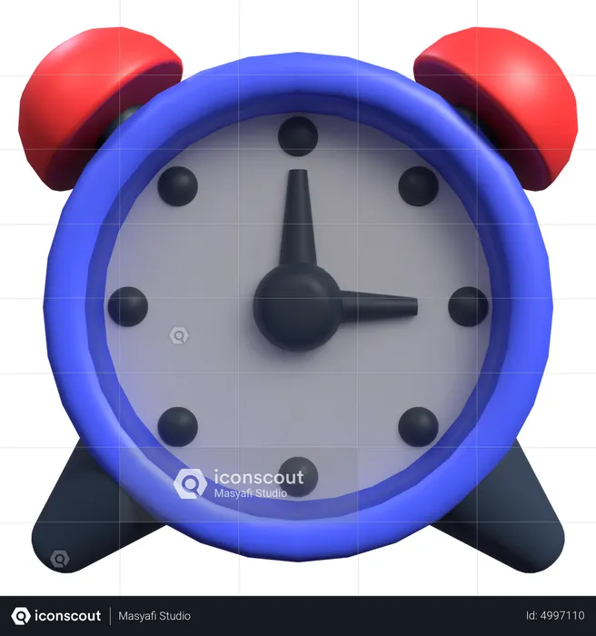 Alarm Clock  3D Icon