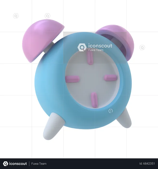 Alarm Clock  3D Icon