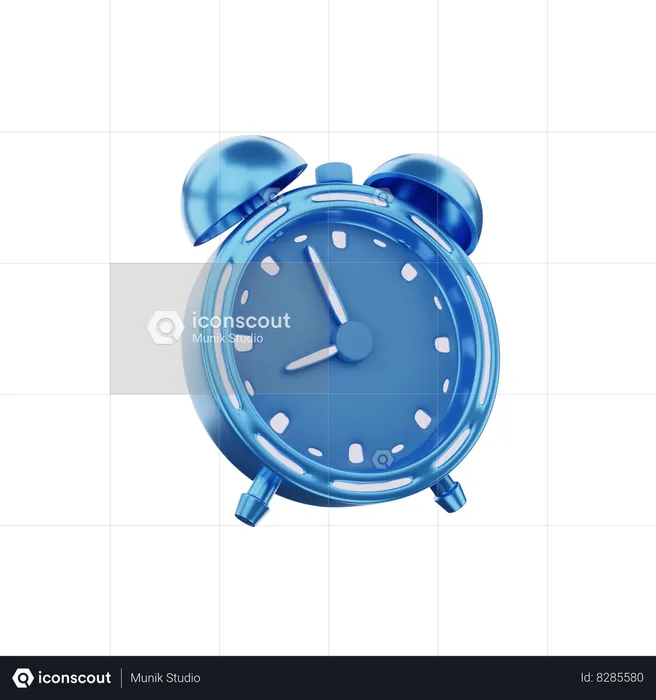 Alarm Clock  3D Icon