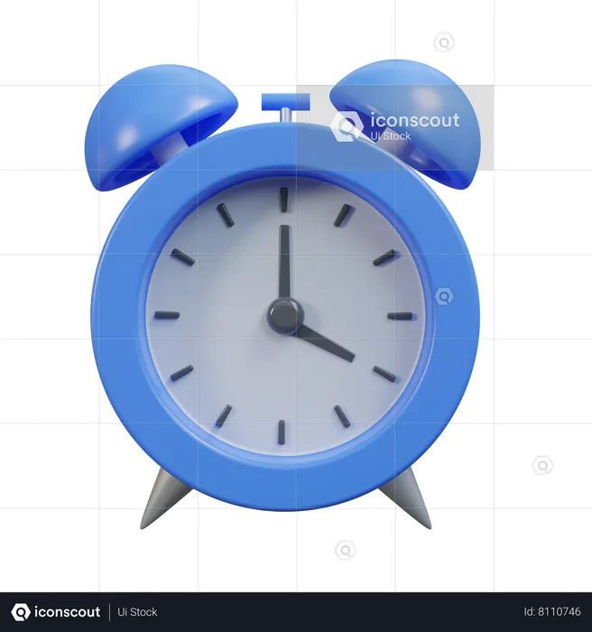 Alarm Clock  3D Icon