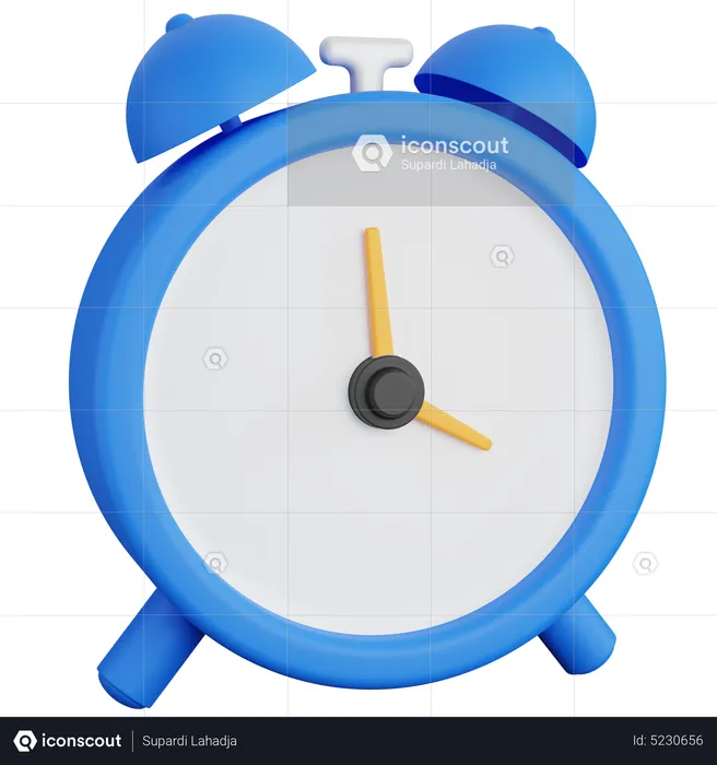 Alarm Clock  3D Icon