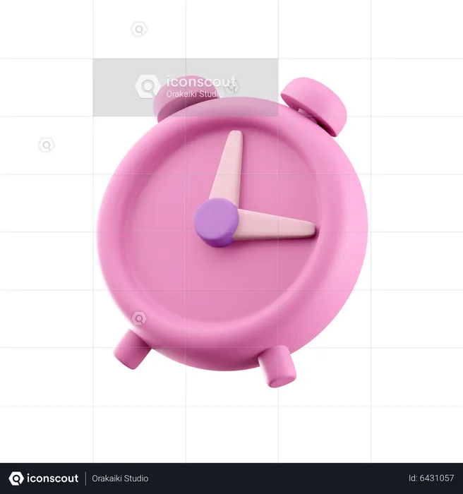 Alarm Clock  3D Icon