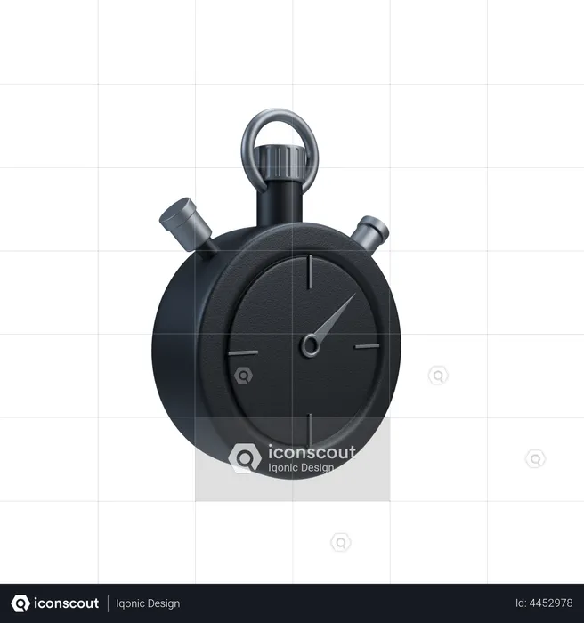 Alarm Clock  3D Illustration