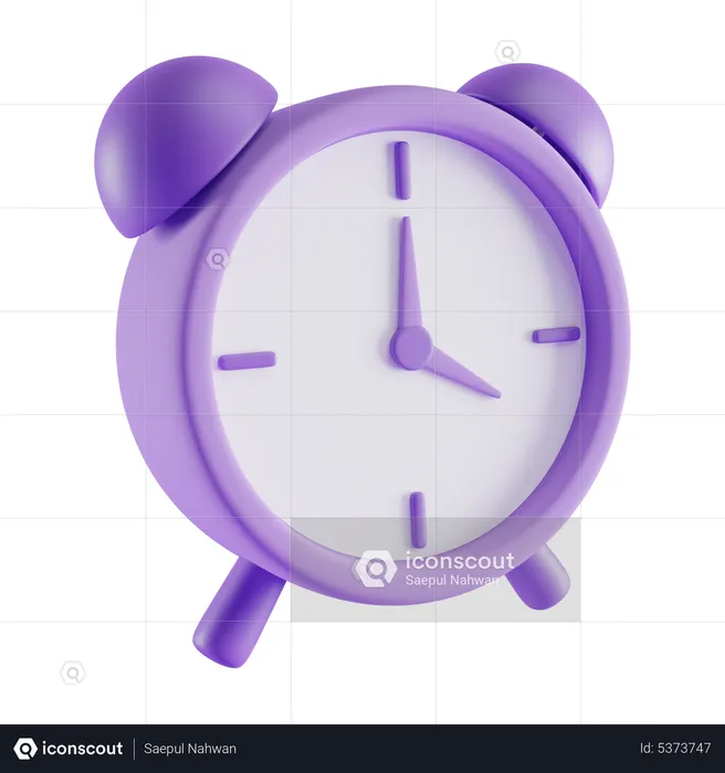 Alarm Clock  3D Icon