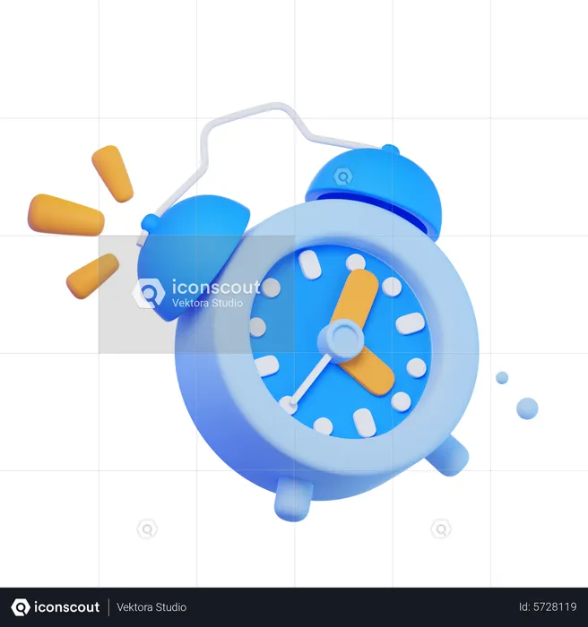 Alarm klingelt  3D Icon