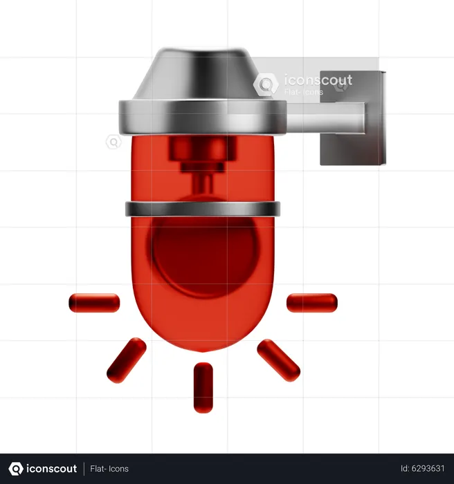 Alarm Light  3D Icon