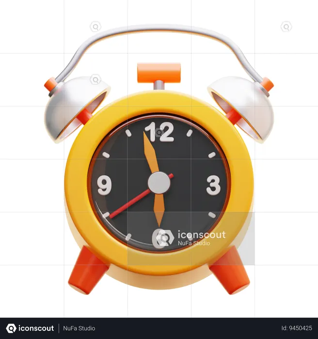 Alarma  3D Icon