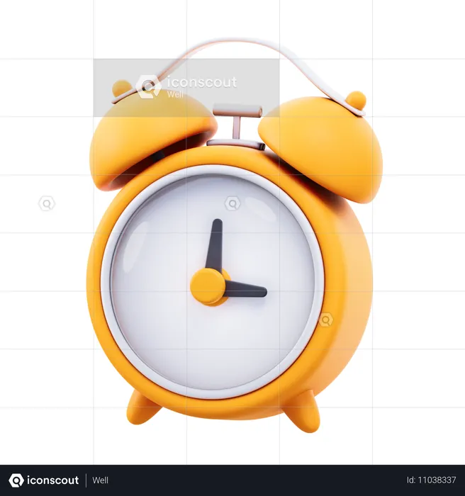 Alarma  3D Icon