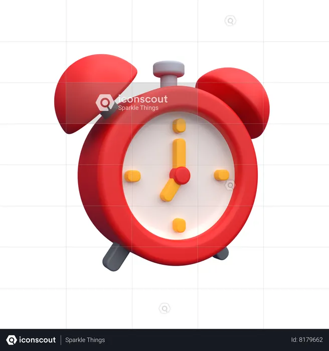 Alarme  3D Icon