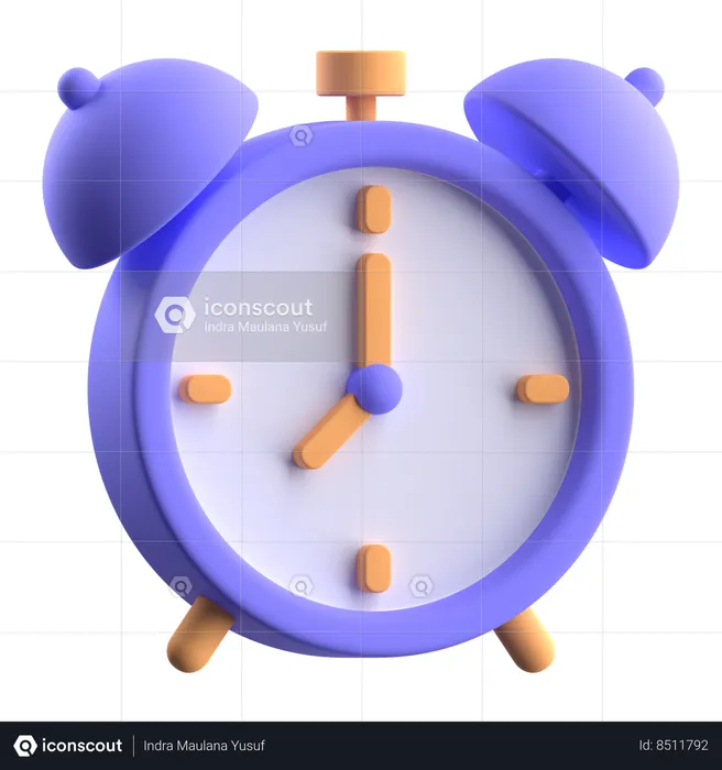 Alarme  3D Icon