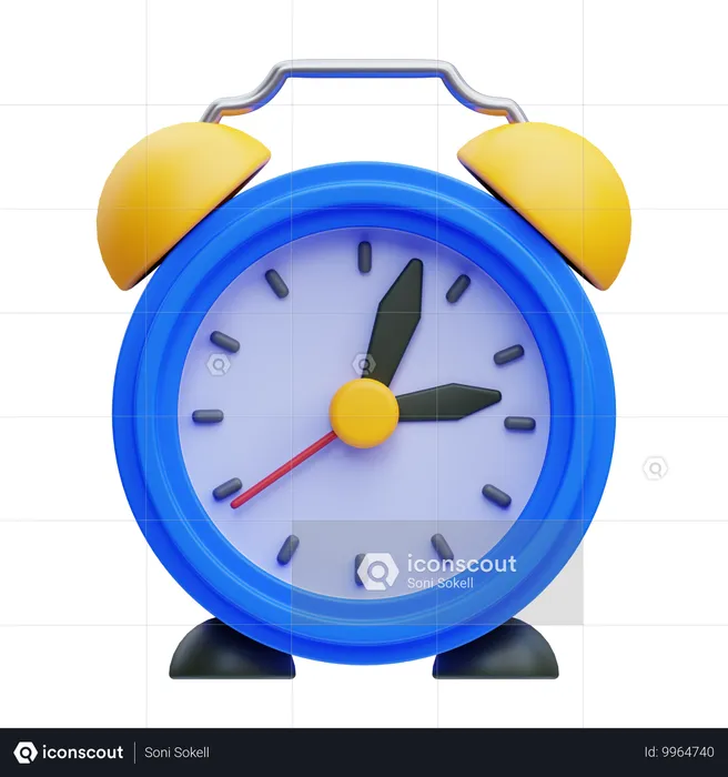 Alarme  3D Icon