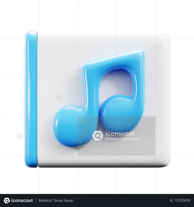 Album-Cover  3D Icon