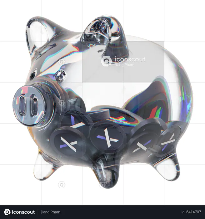Dydx  3D Icon