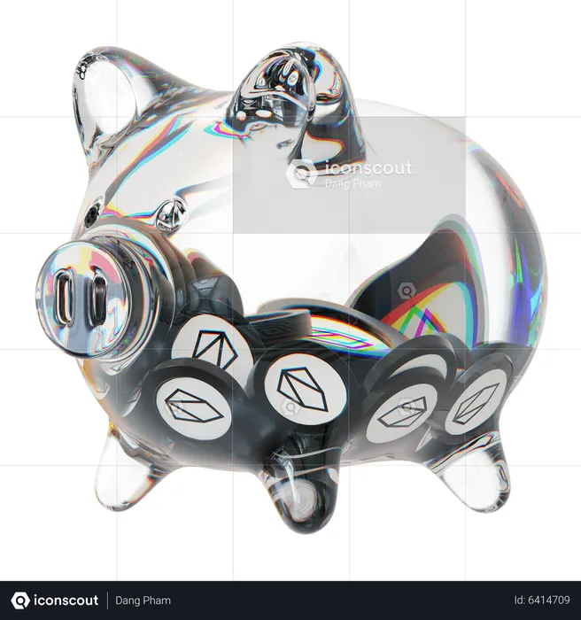 Criptomoneda  3D Icon