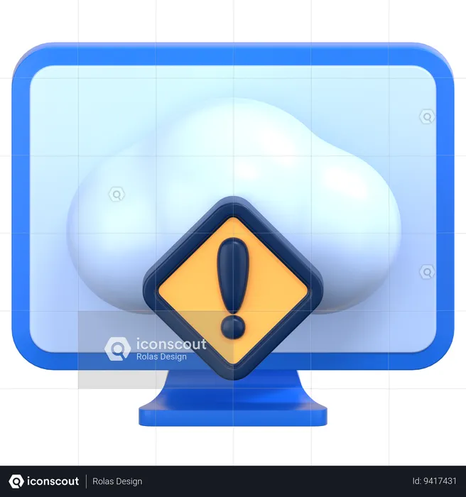 Alerts  3D Icon