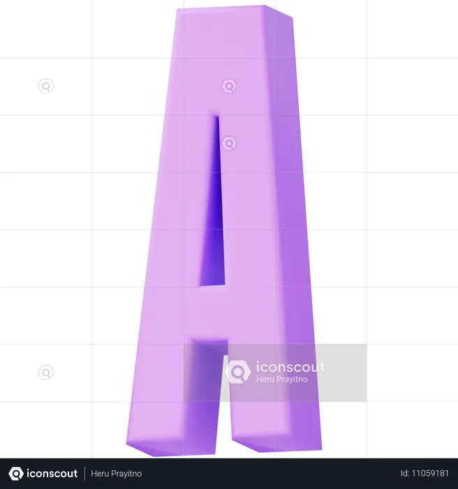 Alpha Beta  3D Icon