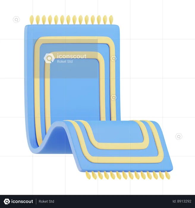 Alfombra de rezo  3D Icon