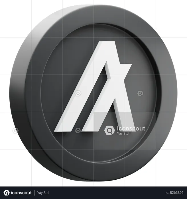 Algorand Logo 3D Icon