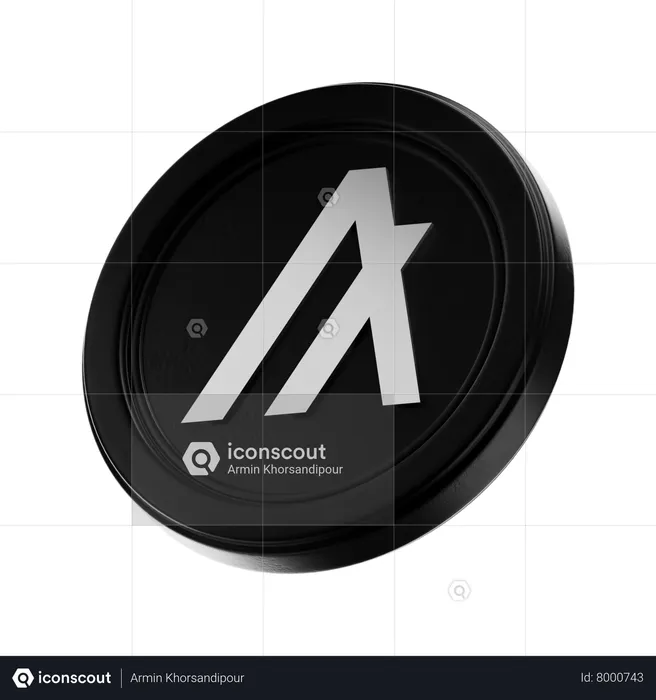 Algorand  3D Icon