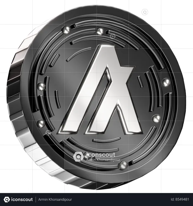 Algorand  3D Icon