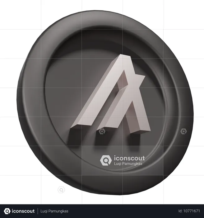 Algorand  3D Icon