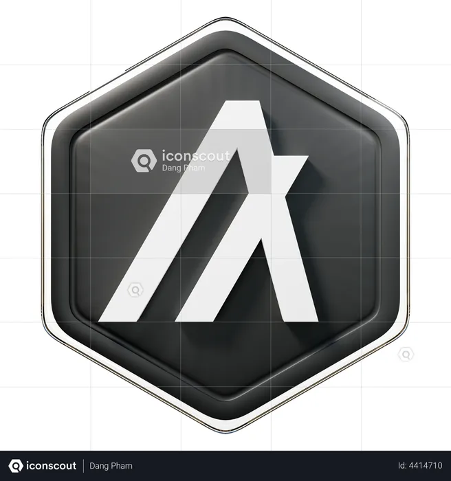 Algorand (ALGO) Badge  3D Illustration