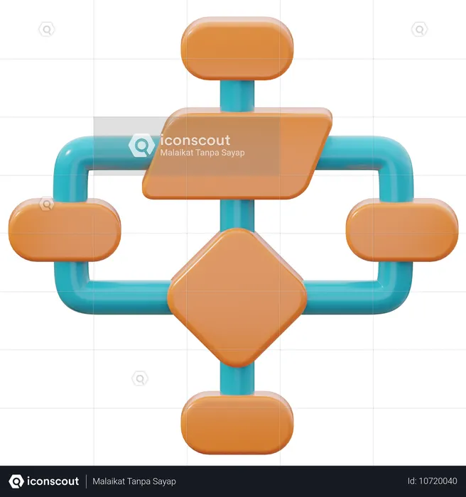 Algorithme  3D Icon
