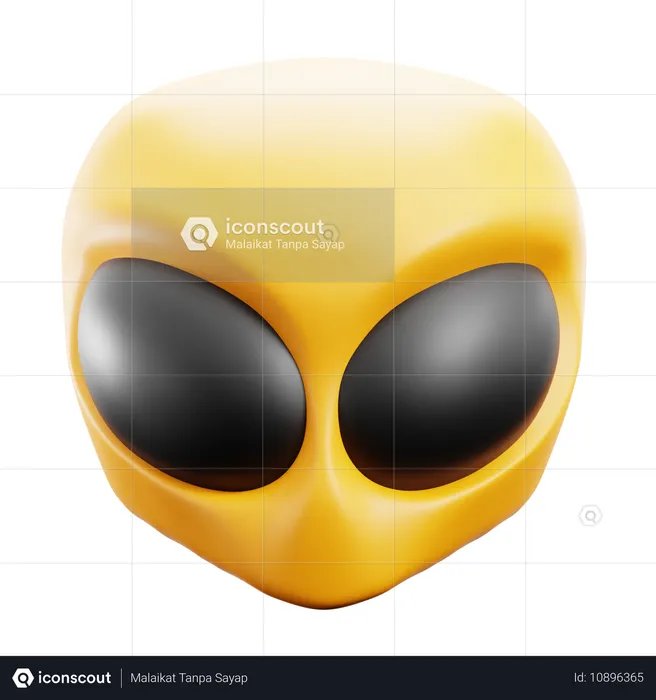 Alien  3D Icon