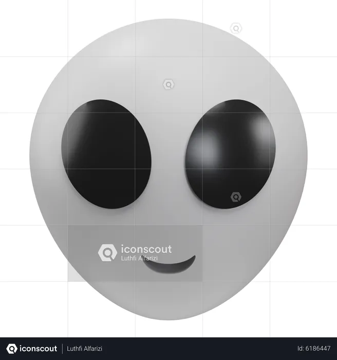 Alien Emoji Emoji 3D Icon