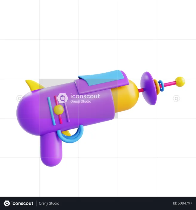 Pistolet extraterrestre  3D Icon