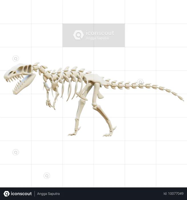 Allosaurus  3D Icon