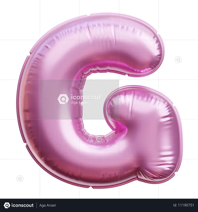 Alphabet G  3D Icon