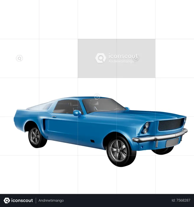 Altes Auto  3D Icon