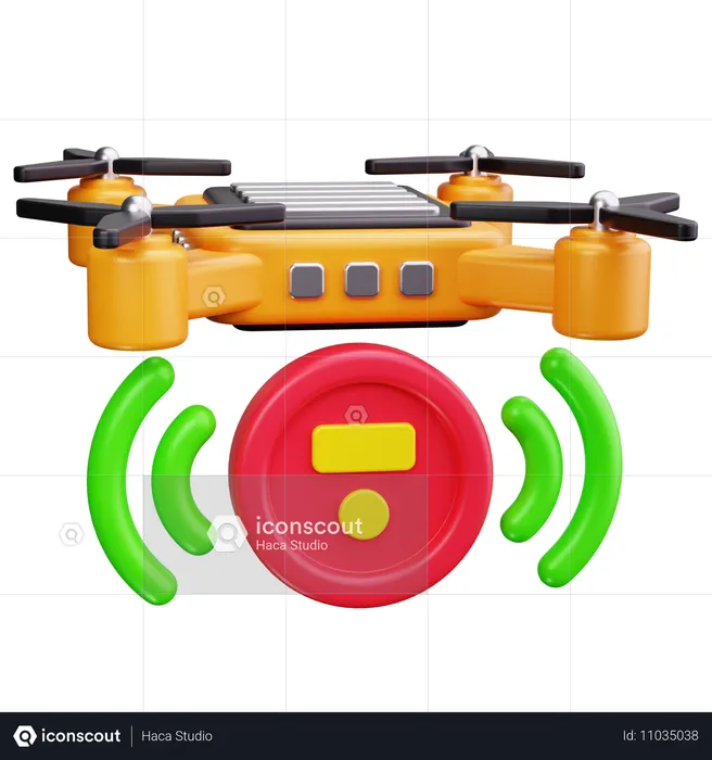 Altitude Sensor  3D Icon