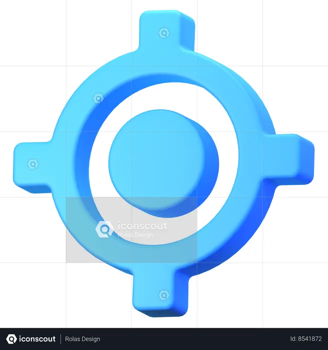 Alvo  3D Icon